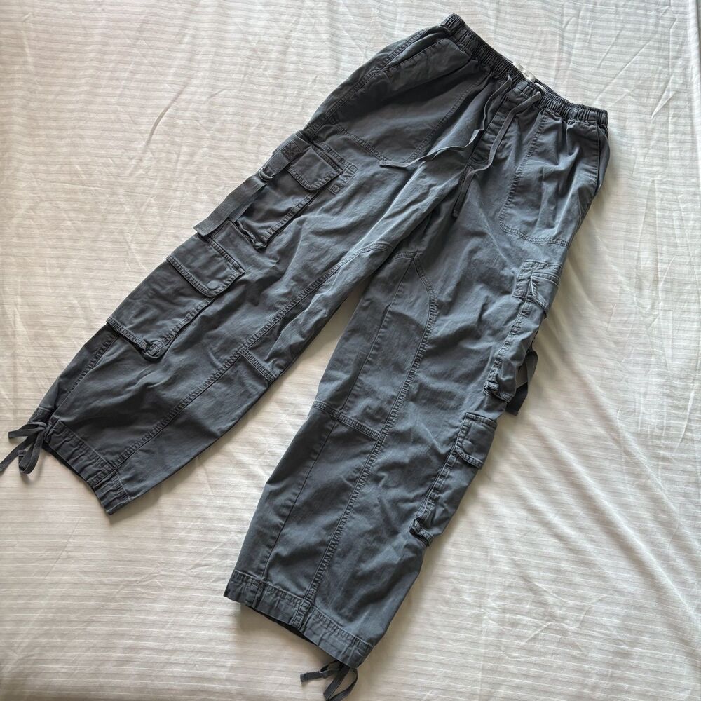 Abercrombie & Fitch Gray Cargo Pants